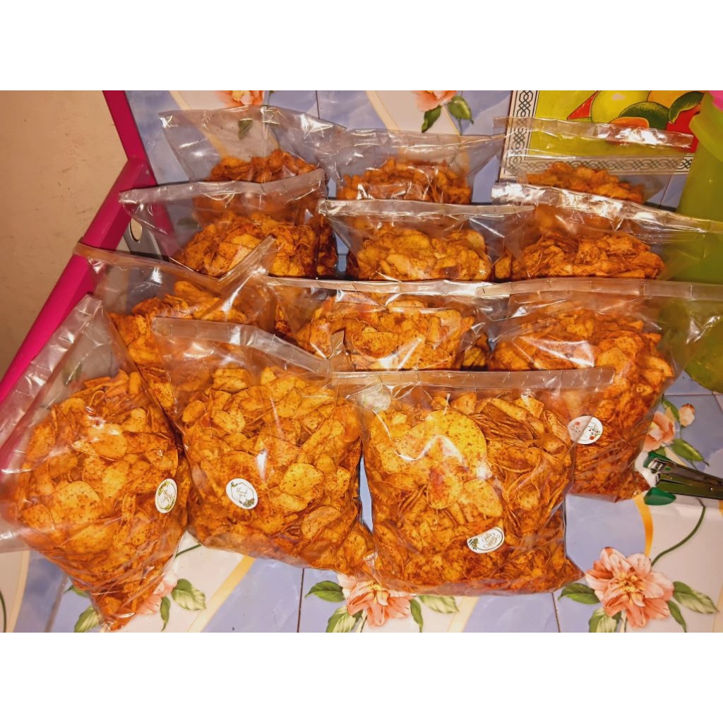 

Basreng Pedas daun jeruk 500gram