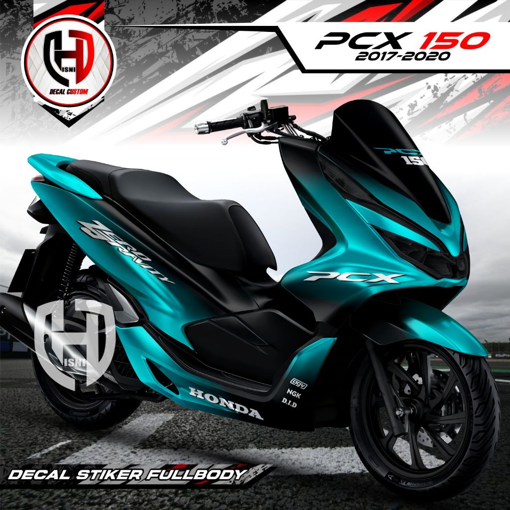 TERBARU Decal Stiker PCX 150 Fullbody Stiker Variasi Dekal PCX 150 2017 2018 2019 2020 Fullbody