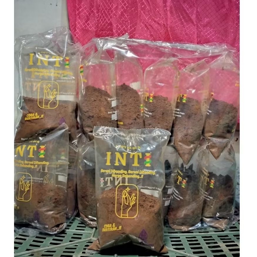 

[BEST SELLER] supplier KOPI BUBUK ROBUSTA merk INTI 100gr/pcs ASLI ORIGINAL KOPI SUMATERA