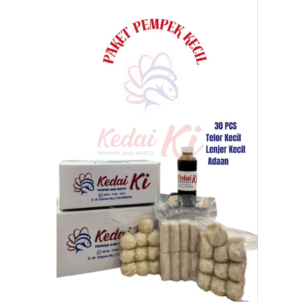 

30 PEMPEK CAMPUR - KEDAI KI