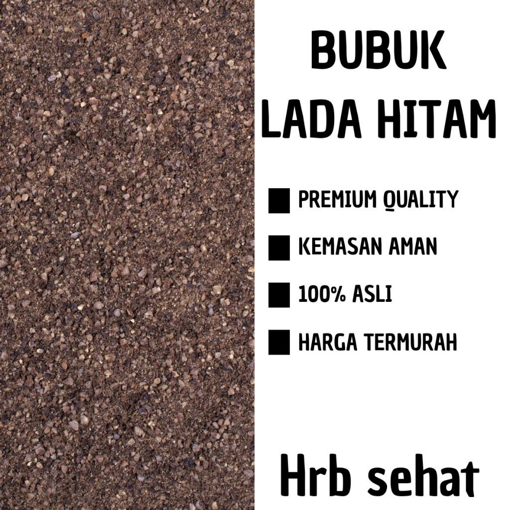 

50 GRAM LADA HITAM BUBUK TERMURAH