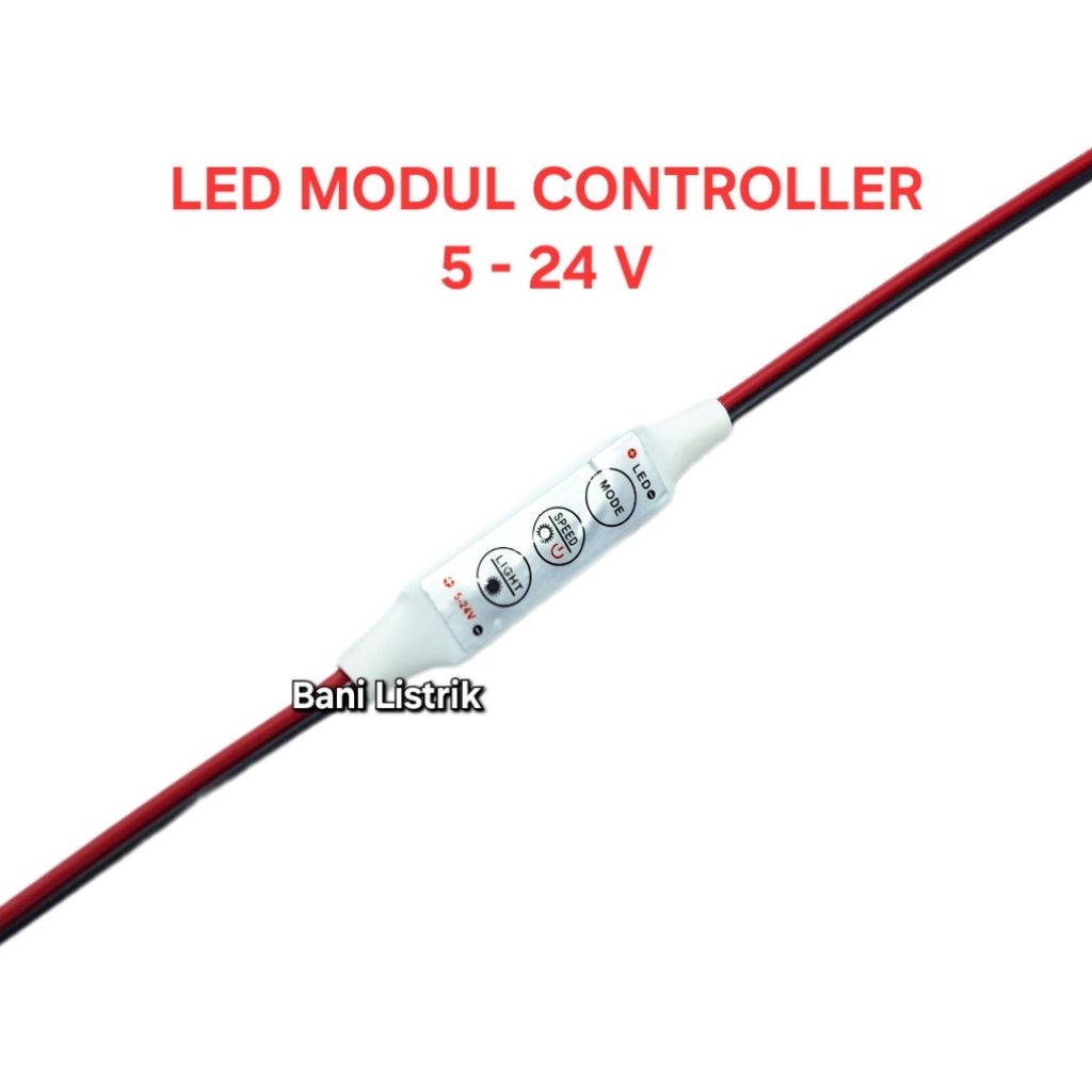 Modul Controller LED Dimmer 5-24V Pengatur Kedap Kedip Lampu