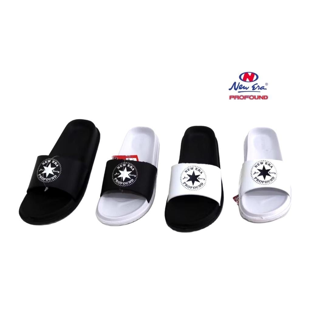 sandal karet pria new era. sandal karet new era terbaru