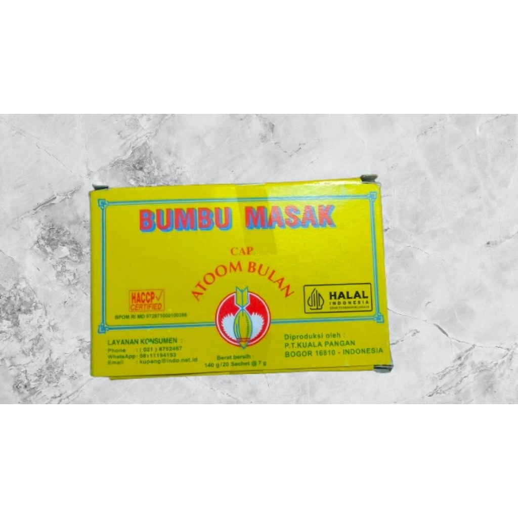 

Atom bumbu atoon bulan gurih