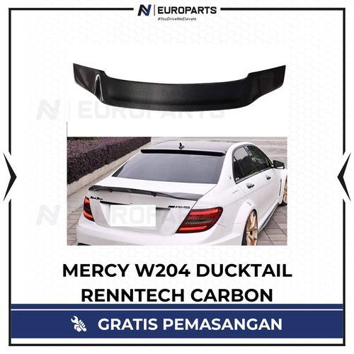 W204 DUCKTAIL RENNTECH CARBON | SPOILER BELAKANG MERCEDES W204 RENNTECH CARBON