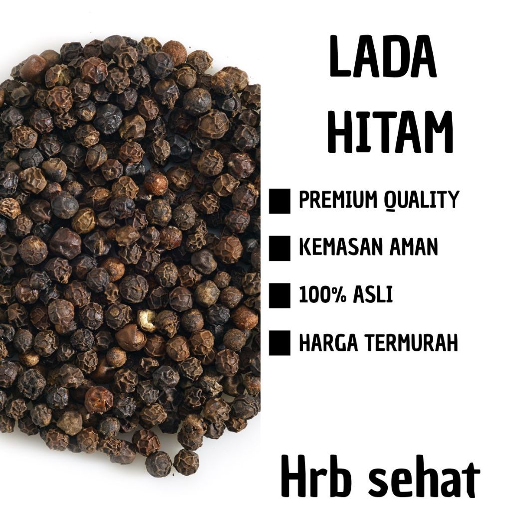 

50 & 100 GRAM LADA HITAM UTUH
