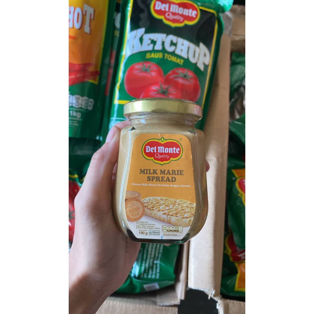

Selai Delmonte Choco Hazel Spread - Milk Marie Spread
