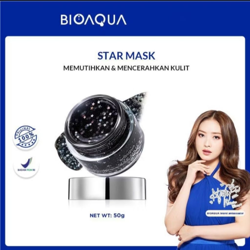 Bioaqua Star Mask Peel Off Mask 50 gr