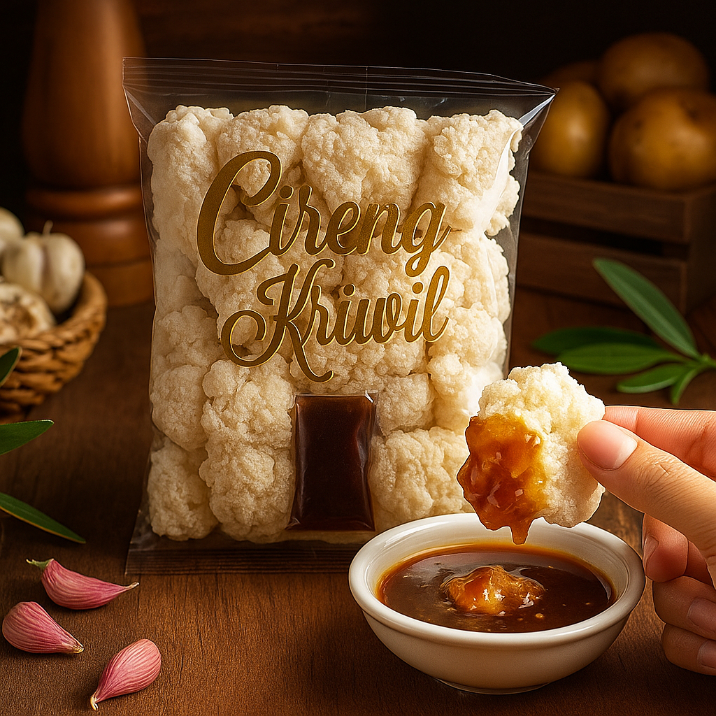 

Cireng Rujak Kriwil | Cireng Kriwil isi 50