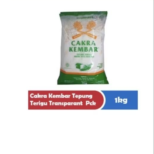 

Tepung Terigu Cakra Kembar 1kg