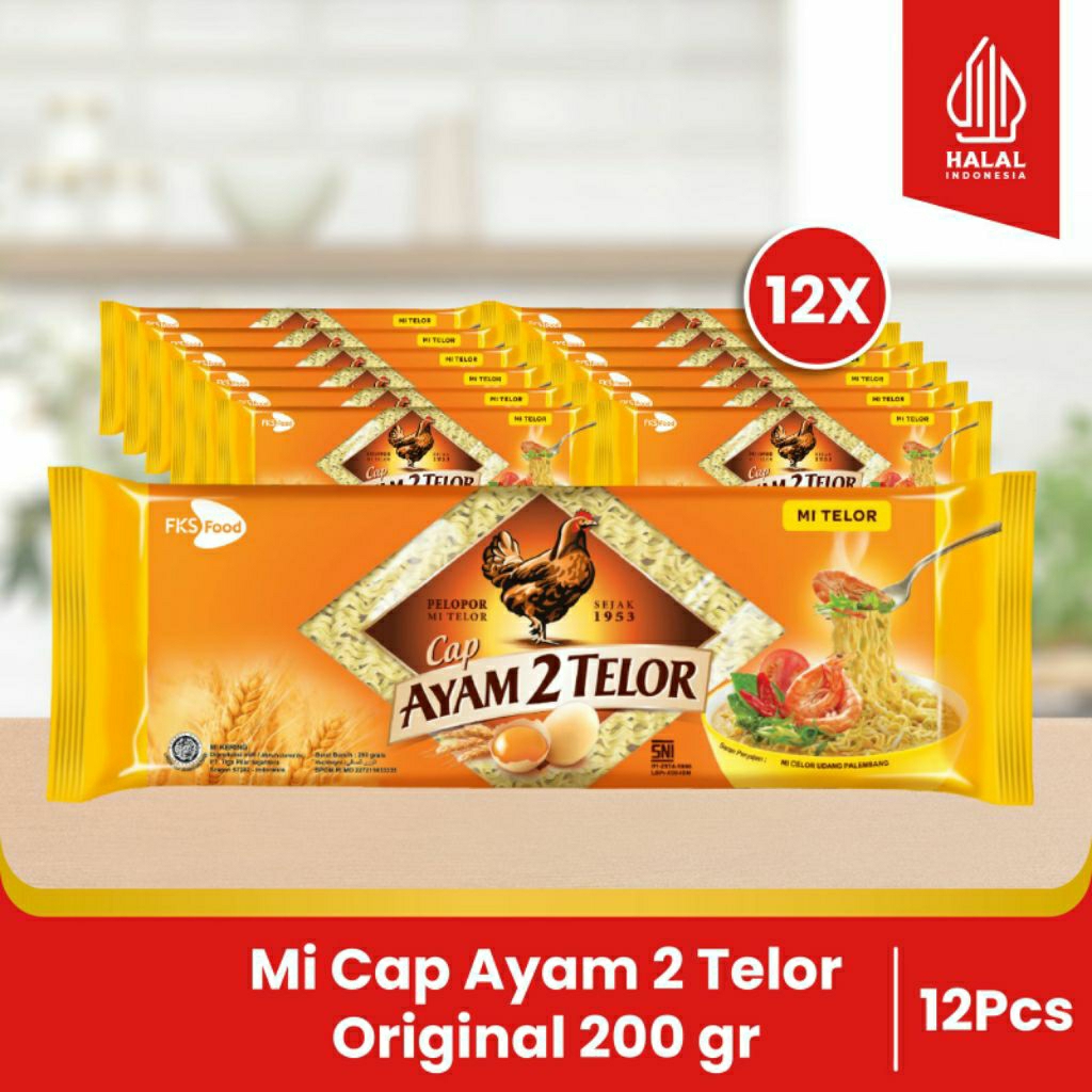 

Paket Bundling - Mi Cap Ayam 2 Telor - Original - 200gr - 12pcs