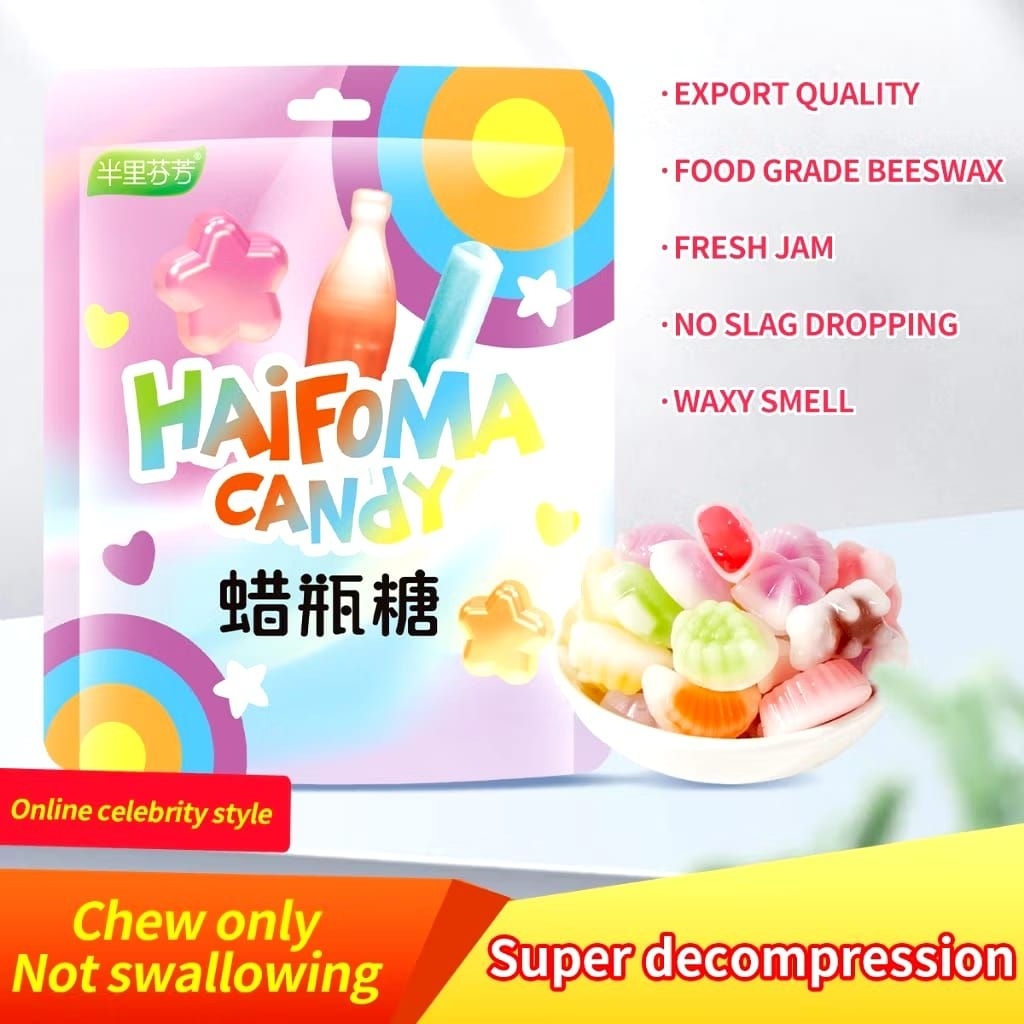 

HAIFOMA CANDY PERMEN LILIN VIRAL LEZAT REPACK