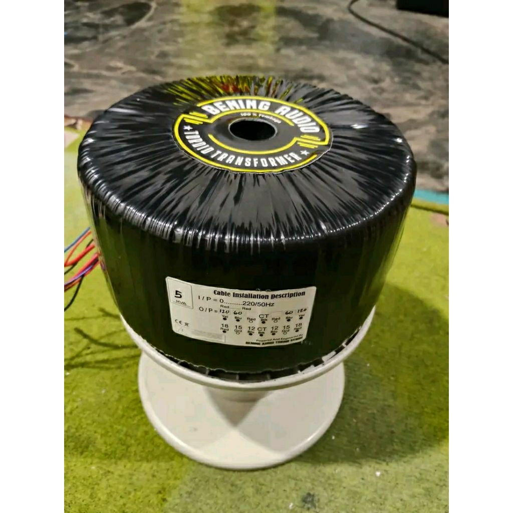 Trafo teroid donat 5kva 60/120ct