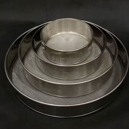 Alat Saring Penyaring Strainer Ayakan / Saringan Skimmer Pengayak Ayakkan Tepung Gula Halus Stainles