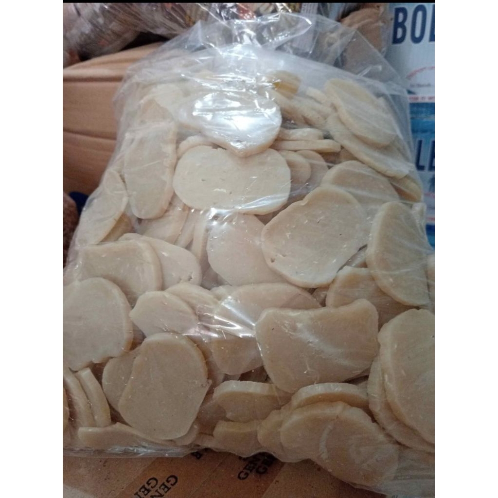 

Kerupuk ikan tenggiri (mentah), berat 1 kg
