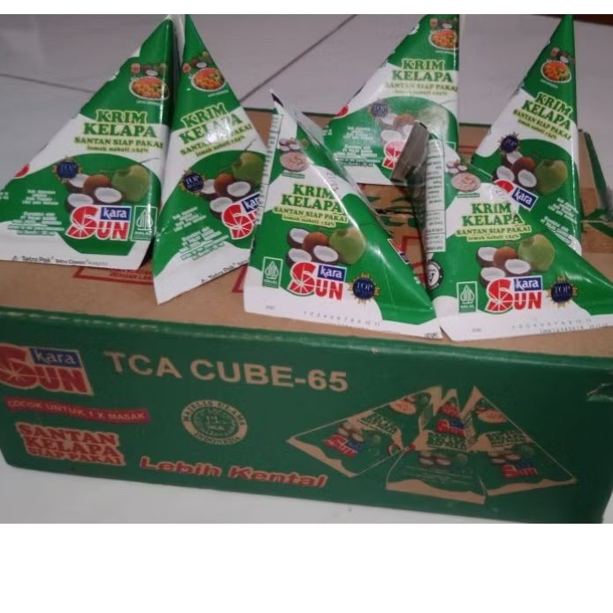 

santan cair kara ecer 1biji