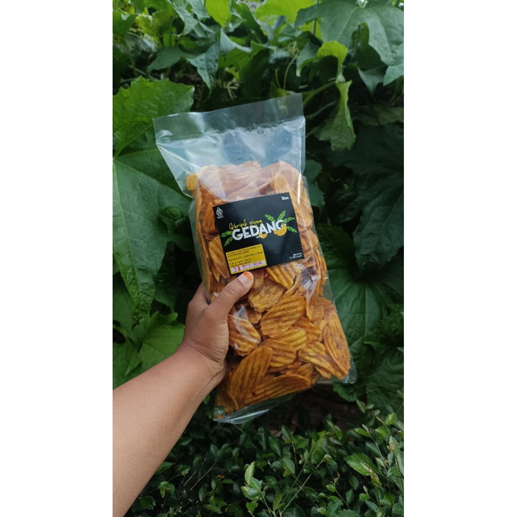 

Keripik Pisang Manis 100% gula asli, keripik SUMBER MANDIRI, banana chips 500 gram