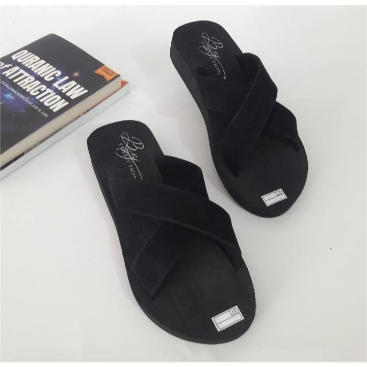 Sandal wedges wanita silang x termurah