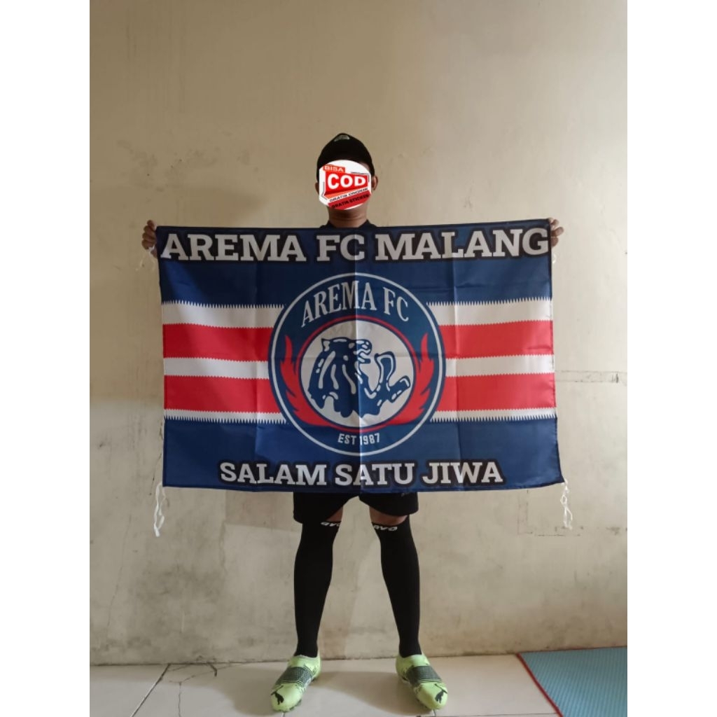 BENDERA CLUB BOLA AREMA FC MALANG