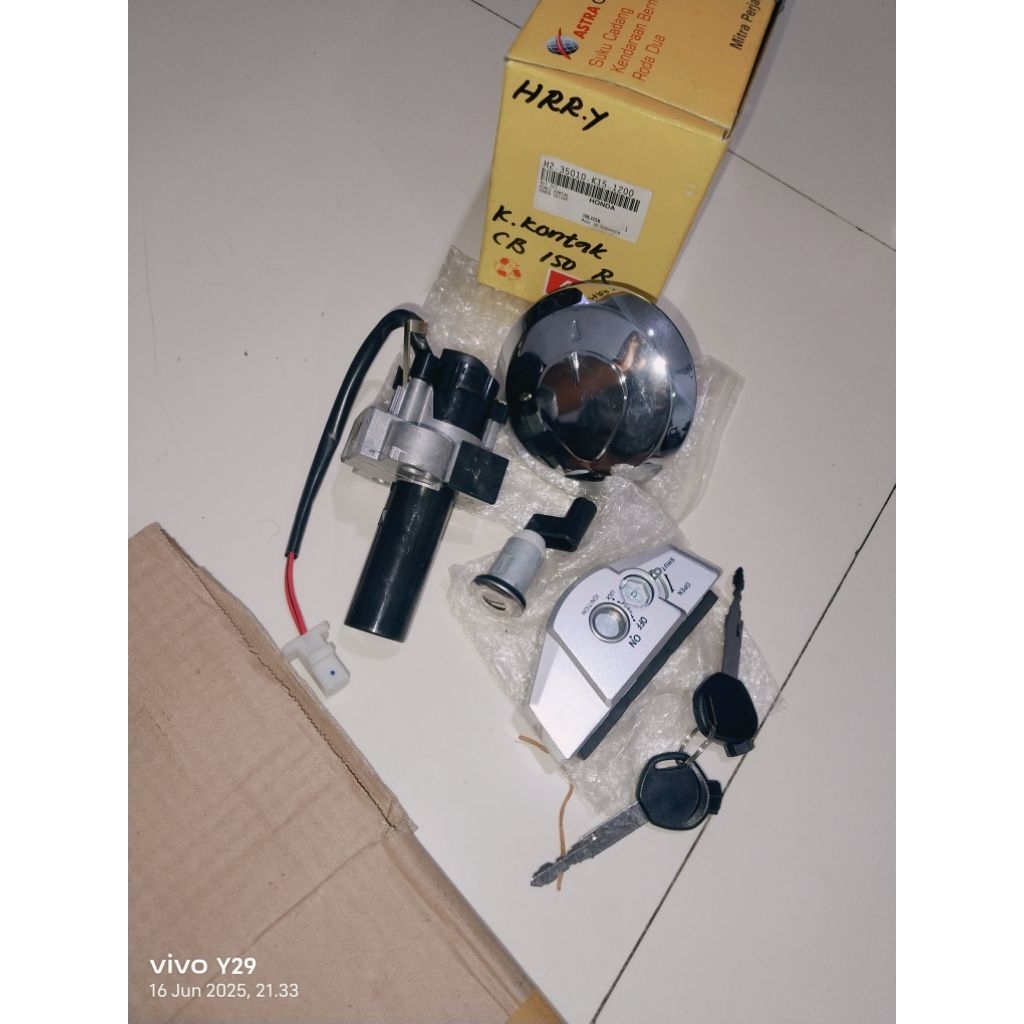 kunci kontak Honda CB150R lama CB 150 R OLD cb150 150r bohlam lawas 2012 2013 2014 2015 merk aspira 