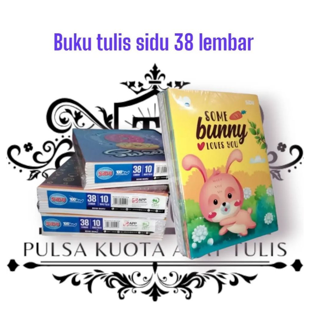 

buku tulis sidu (sinar dunia) 38 lembar murah