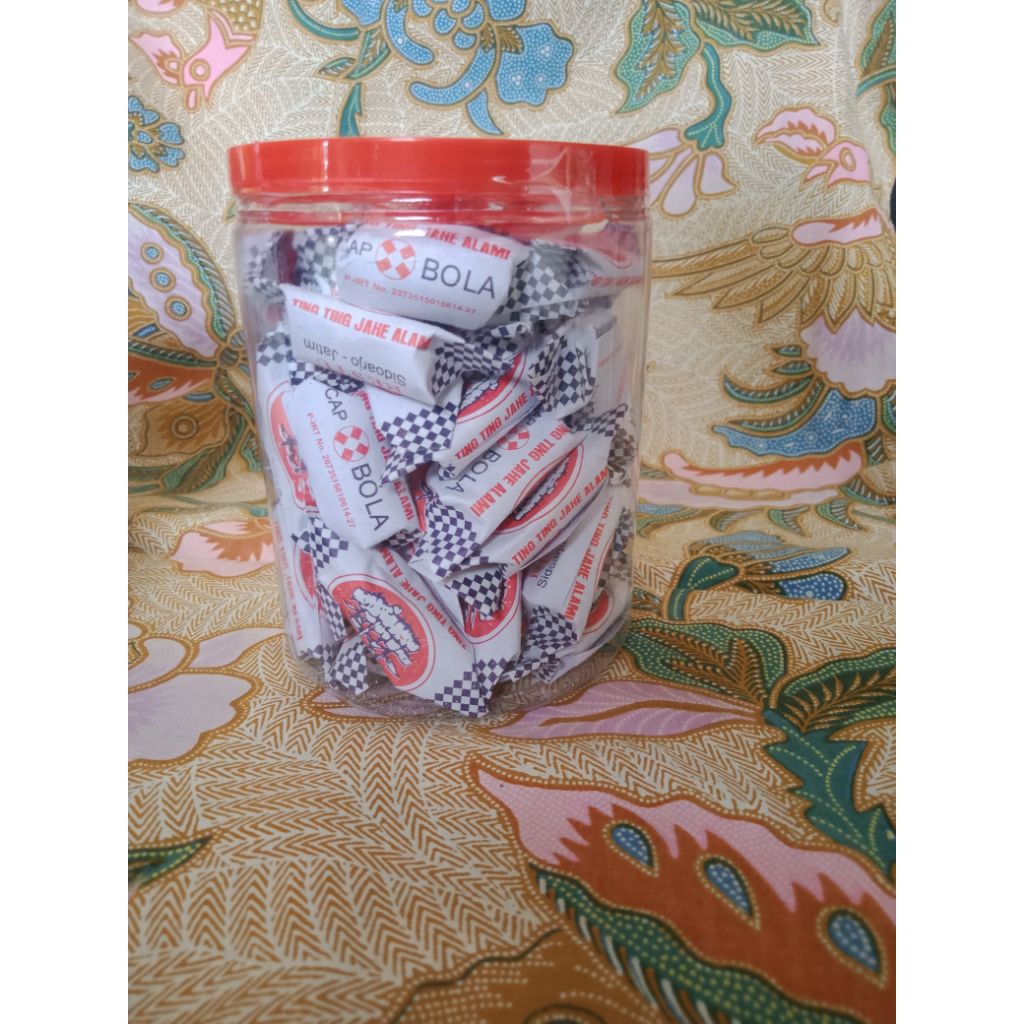 

Permen Ting Ting Jahe cap Bola