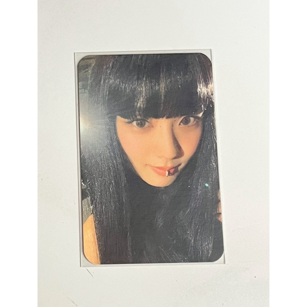 photocard jisoo broadcast pink venom