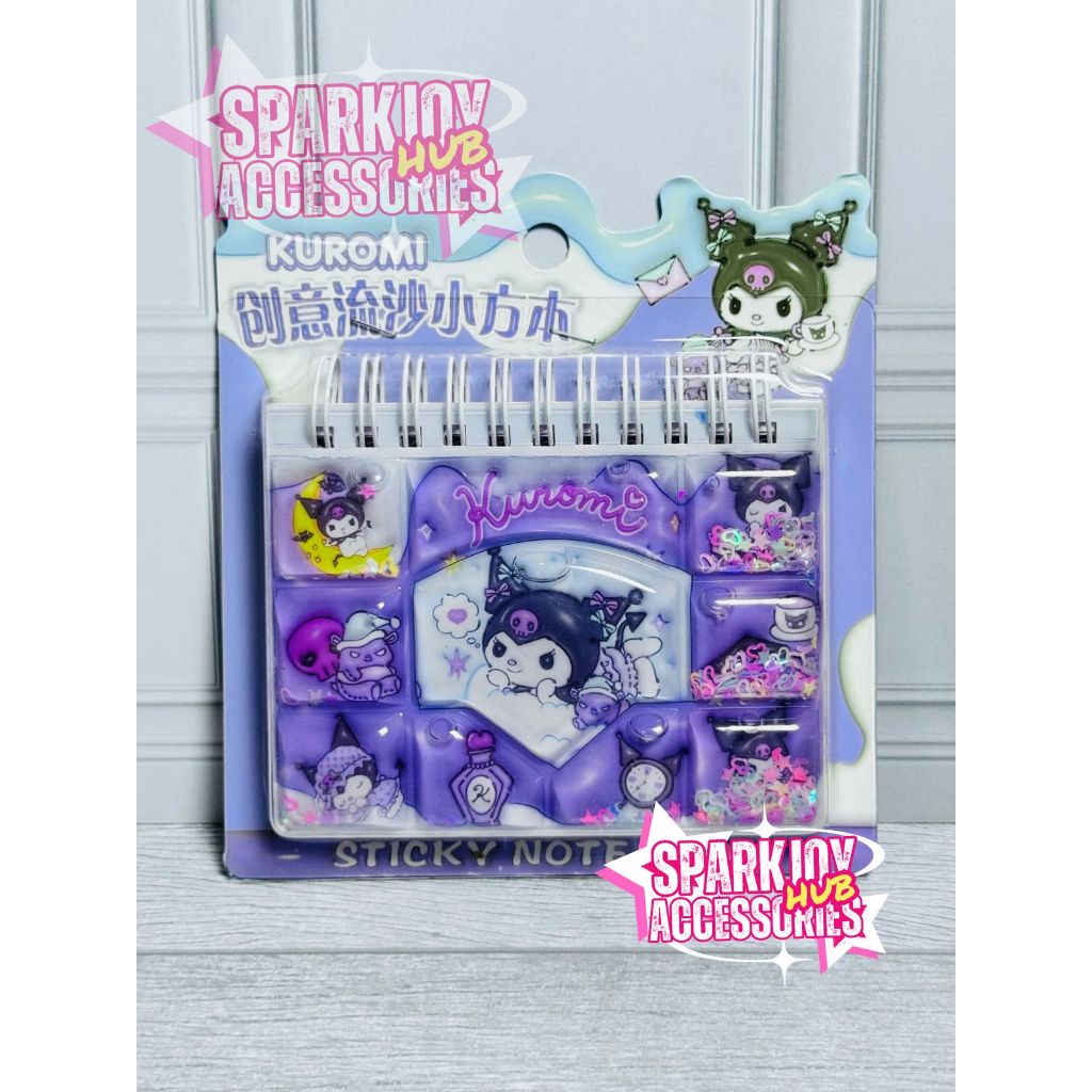 

[PREMIUM] Sticky Note Buku Catatan Mini 3D Kartun Kuromi Timbul, Import China