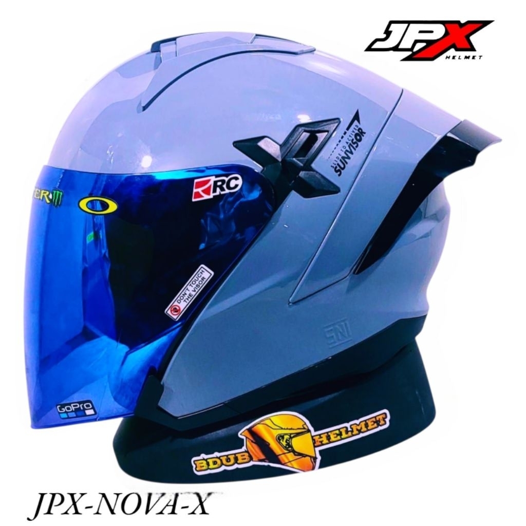 helm jpx Nova x gorila glos paket ganteng 100% ORI jpx baru