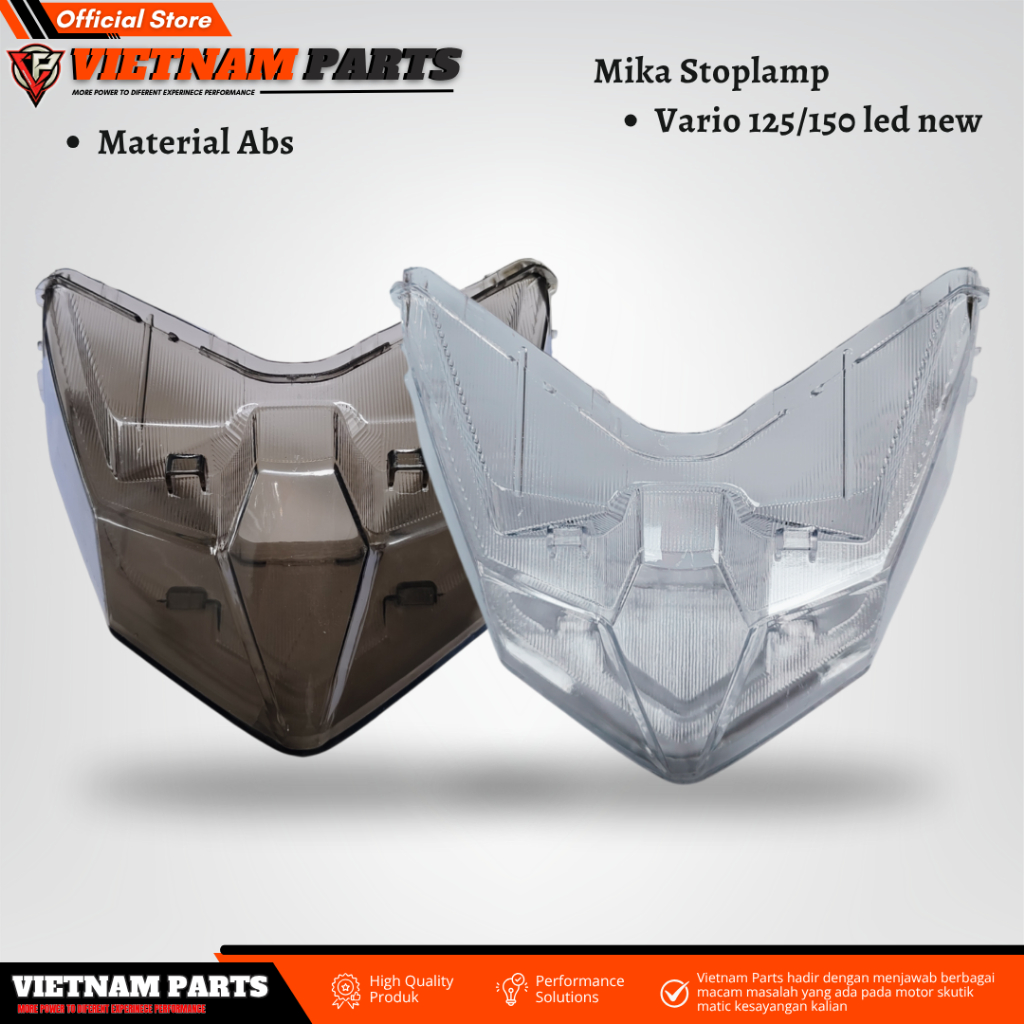 MIKA LAMPU BELAKANG VARIO 125/150 LED NEW SMOKE/BENING COVER LAMPU BELAKANG VARIO 125 NEW