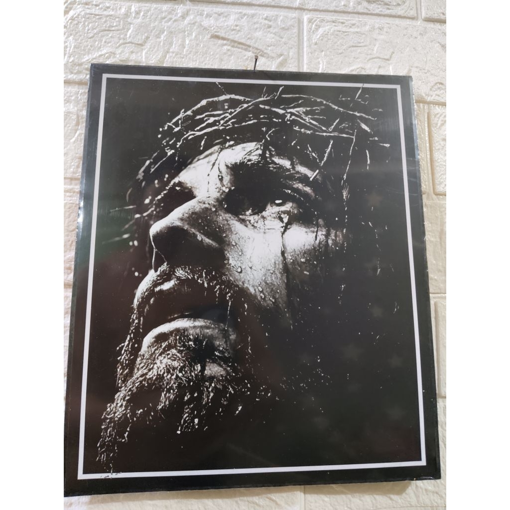 Hiasan dinding Yesus Mahkota duri UK 10R