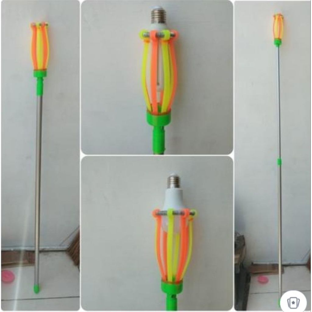 tongkat pengganti lampu/alat ganti pasang lampu