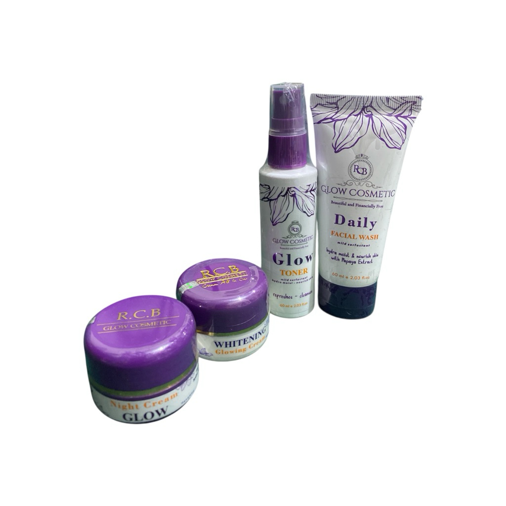 TERLARIS ‼️ PAKET BASIC RCB GLOW+NIGHT CREAM RCB GLOW FREE GIFT