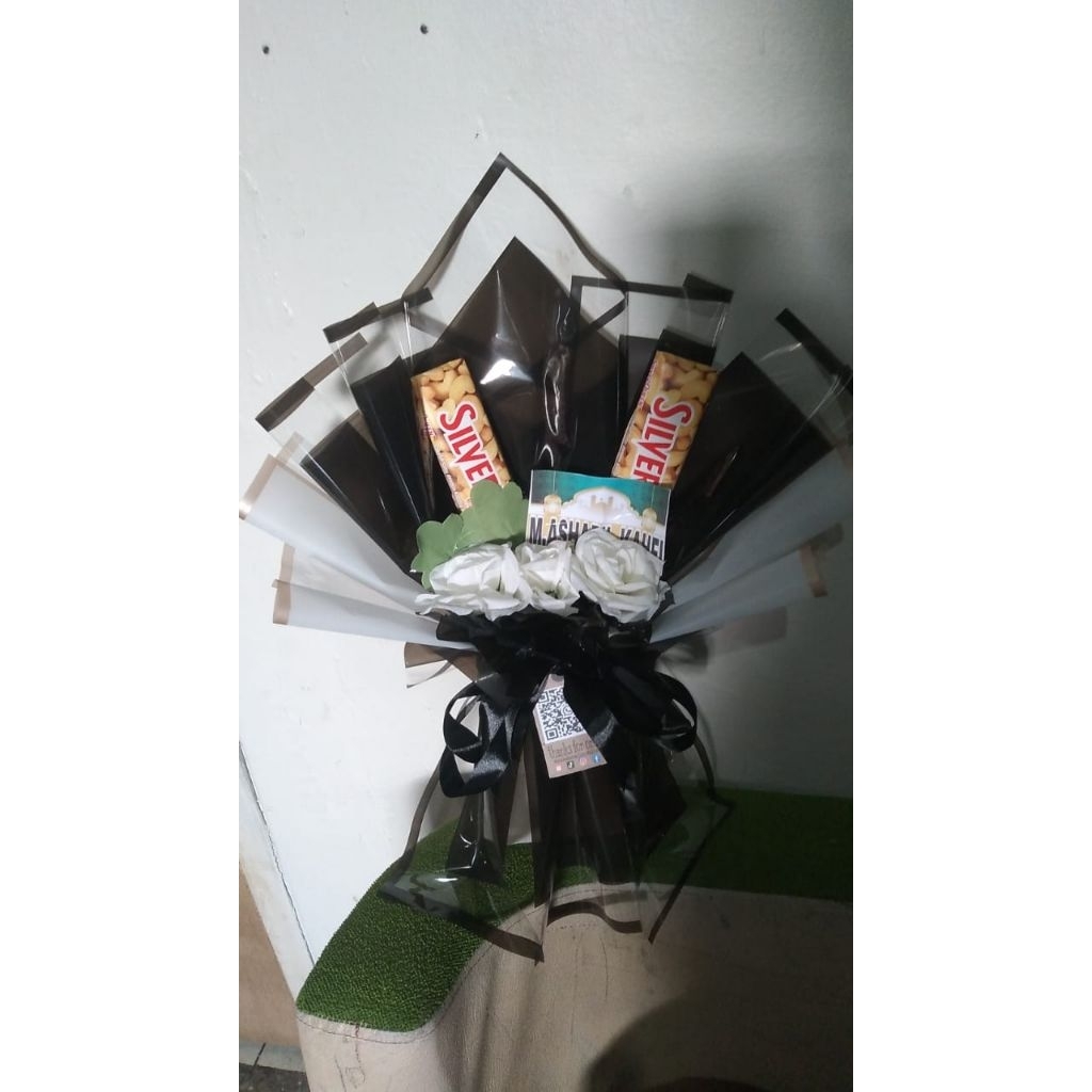 

Buket coklat free paking