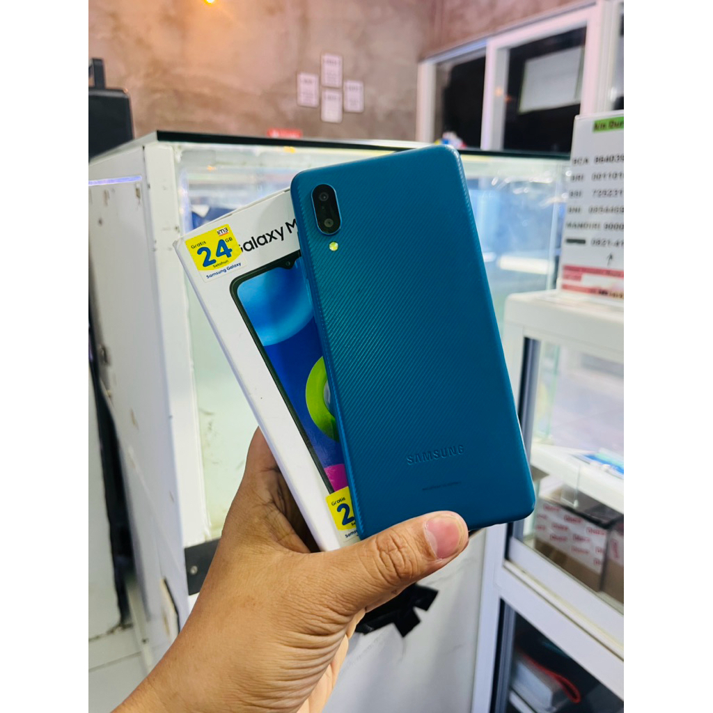 SAMSUNG M02 32 gb second mulus