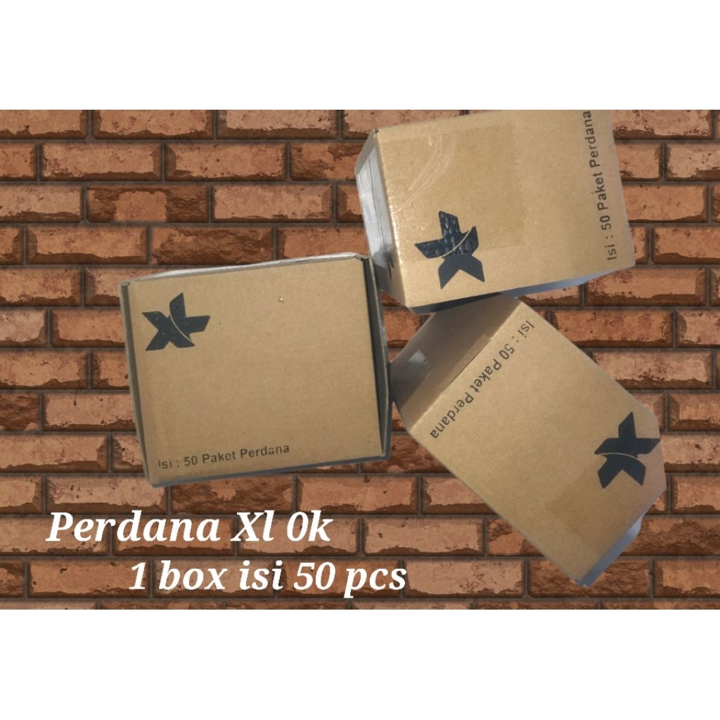 Kartu perdana xl 1 box