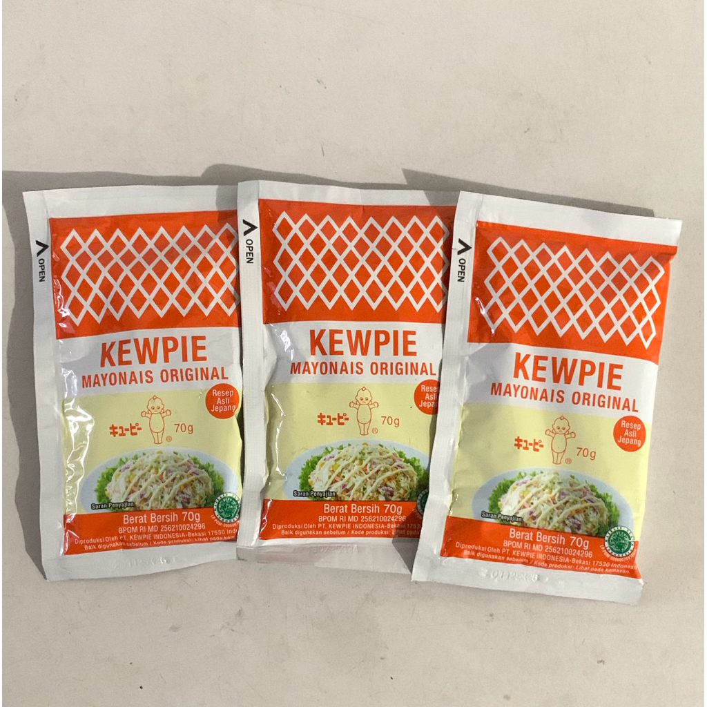 

Kewpie mayonais original 70ml sachet