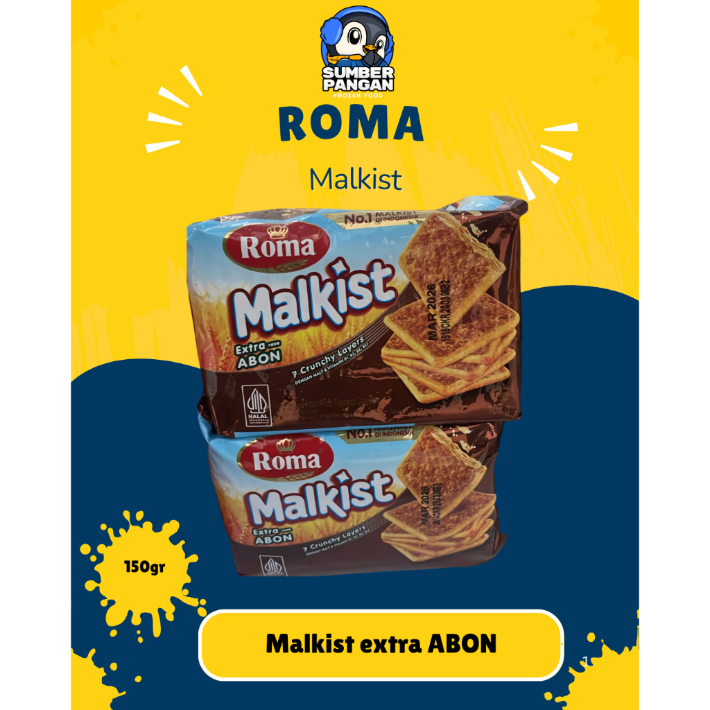 

Roma Malkist Extra ABON 105gr & Malkist Crackers 105gr