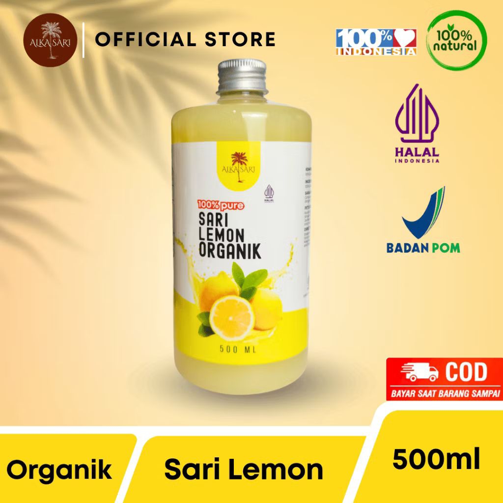 

Sari Lemon Murni Asli Premium 500ml