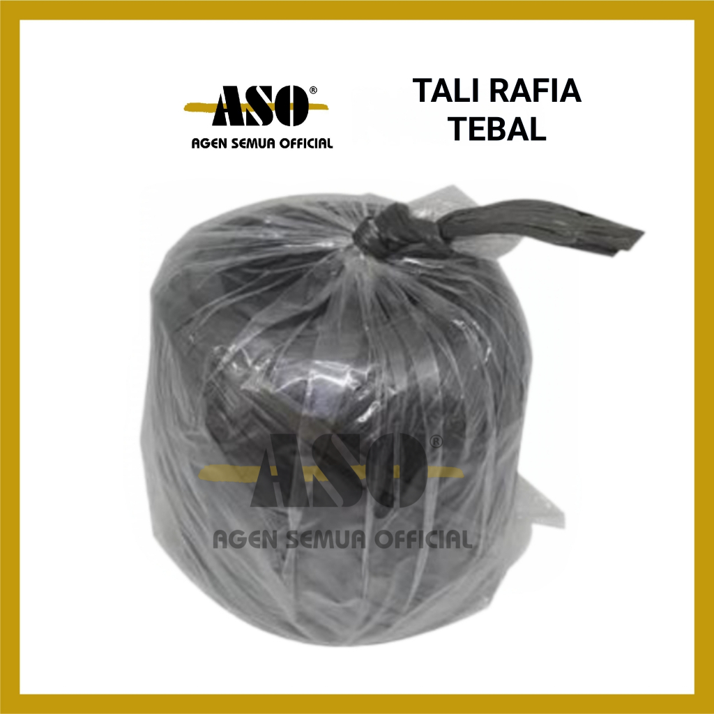 

TALI RAFIA HITAM 1kg PROMO !!!
