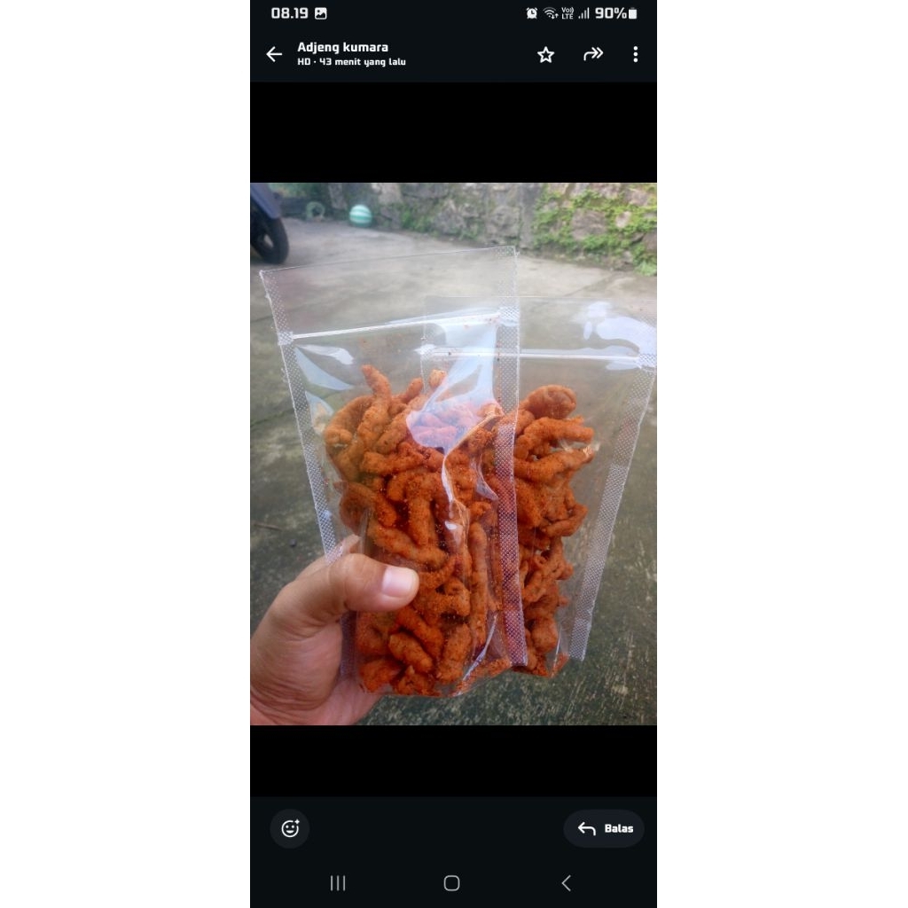 

Keeipik Usus Kemasan 125gr