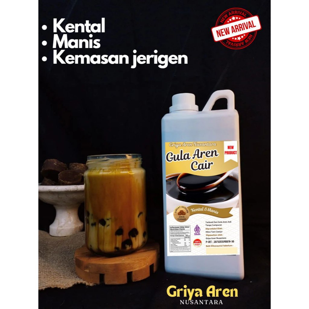 

Gula Aren Cair Murni / Gula Aren Cair Asli 100% / Palm Sugar