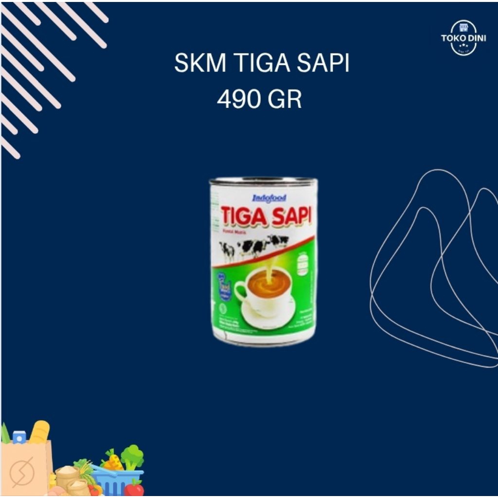 

Susu kental manis krimer tiga sapi 490 gr
