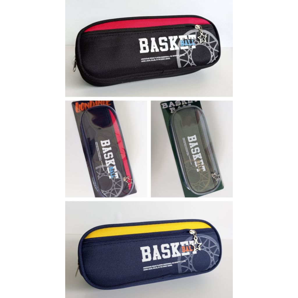 

(1 PCS) Tempat Pensil Kain / Kotak Pensil Kain Basket Ball / T-1310