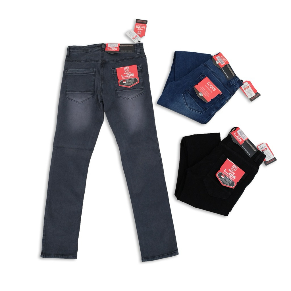 L-qis Jeans Celana Panjang Pria SlimFit Jeans Melar Premium Celana Jeans Pria Skinny Jeans