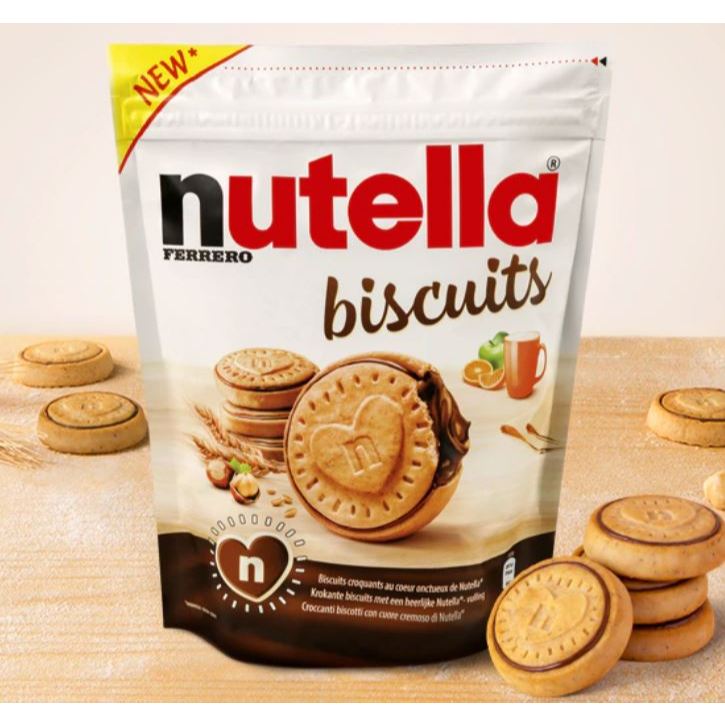 

READY STOCK SIAP KIRIM FERRERO NUTELLA BISCUITS POUCH