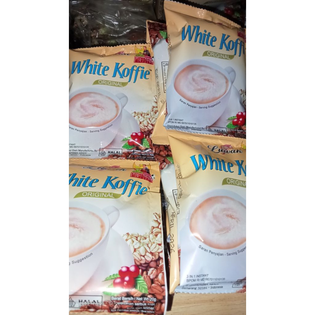

Luwak White Koffie Sachet 20 gr