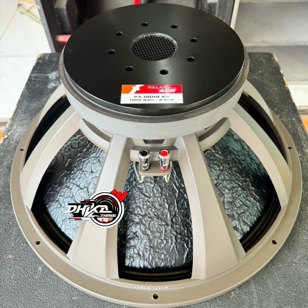 SPEAKER ACR FABULOUS 18“ PA 10018SW SUBWOOFER / Speaker Acr Fabulous 18 inch Pa 10018SW / speaker ac