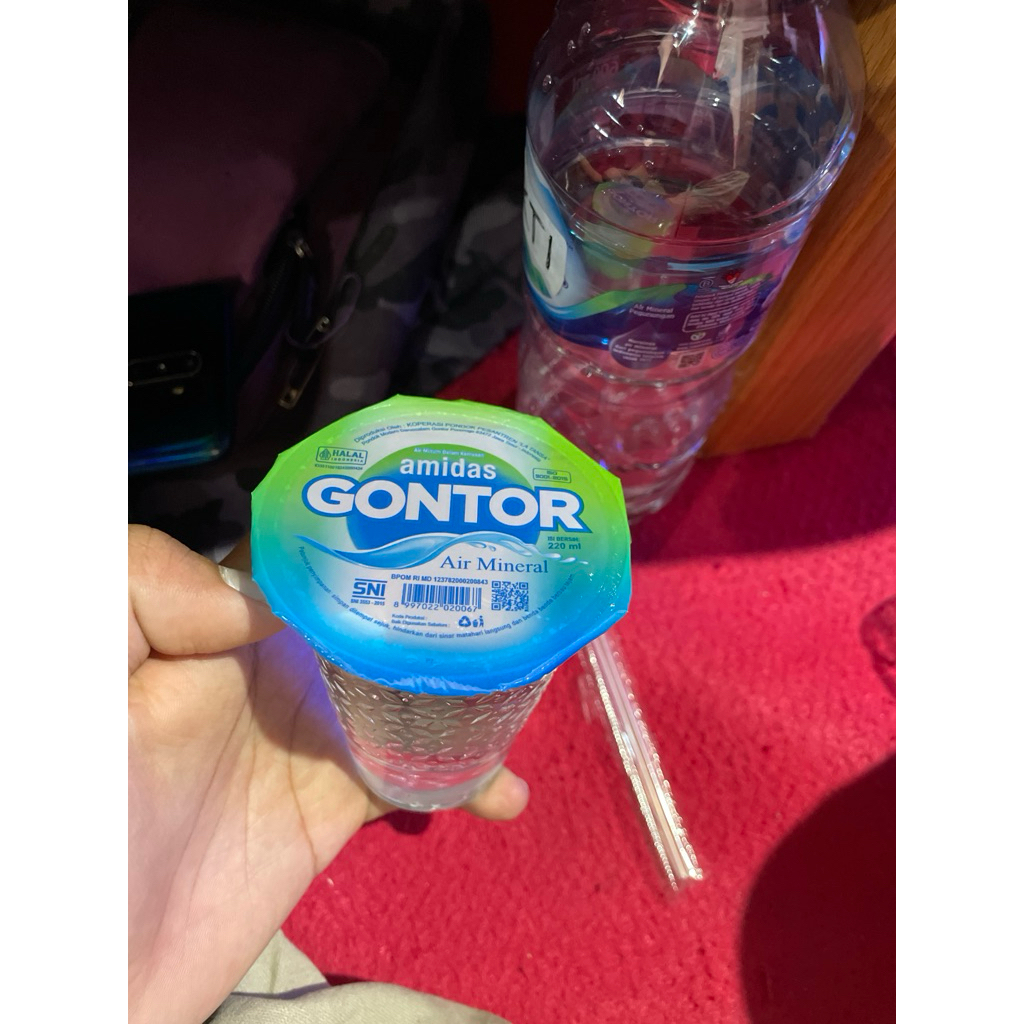 

air minum gontor