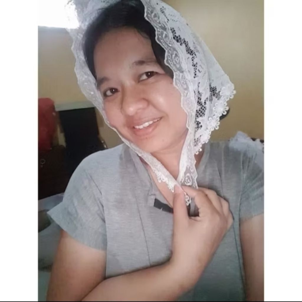 Mantilla Bandana/Mantilla pendek/Kerudung misa/Mantila